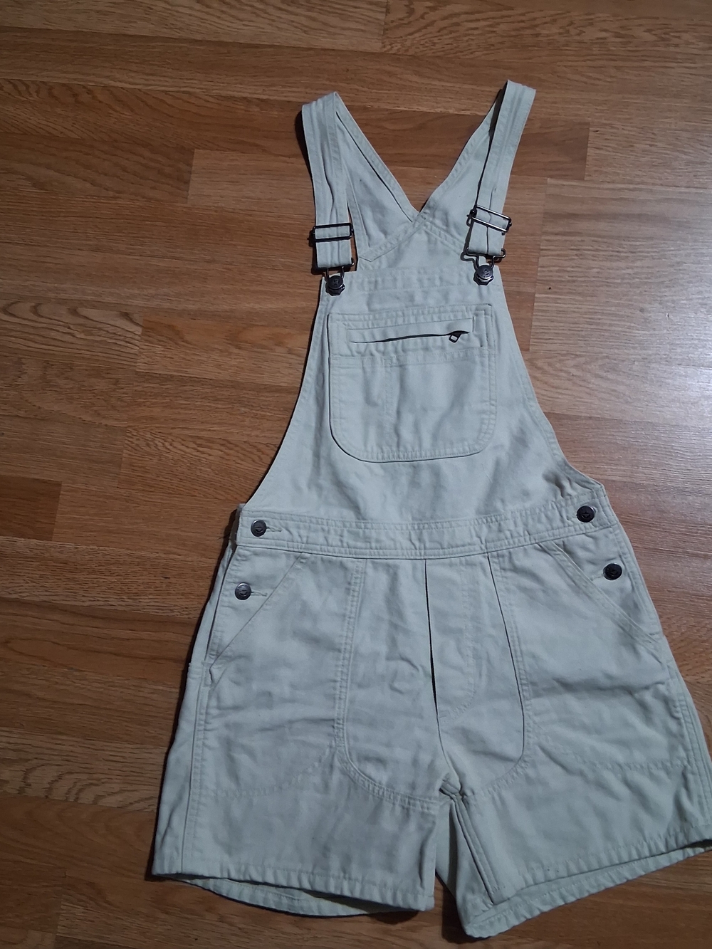 Patagonia Women's Cream Short Overalls Romper